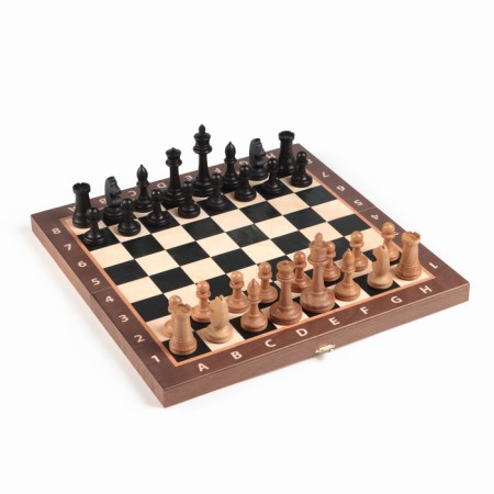 Chess "Classic", weighted, board wood 37 x 37 cm, king H-9 cm, pawn H-4.4 cm-1