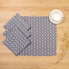 A set of decorative napkins of a dilan 40x40cm 4pcs, Christmas tree, 100% PE