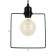 JAMES 1x15W lamp E27 Black