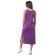 Female dress, size 44, purple color