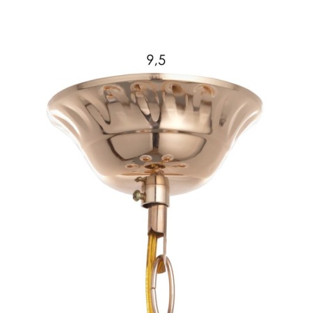 Glori chandelier 5x40W E27 Gold Model: 2600545-4