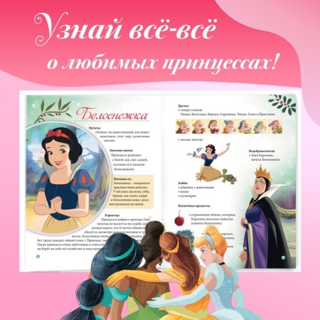 Encyclopedia in solid binding "In the world of princesses", 48 p.-3