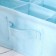 Storage basket with handles of the share "Bear", 9 cells, 28 × 28 × 11 cm, blue color