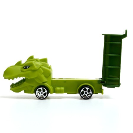 Set of trucks "Animal Park. Dinosaurs ", inertia, mix-3