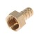 Zein fitting, 1/2 "x 14 mm, internal thread, brass, packing 100 pcs.