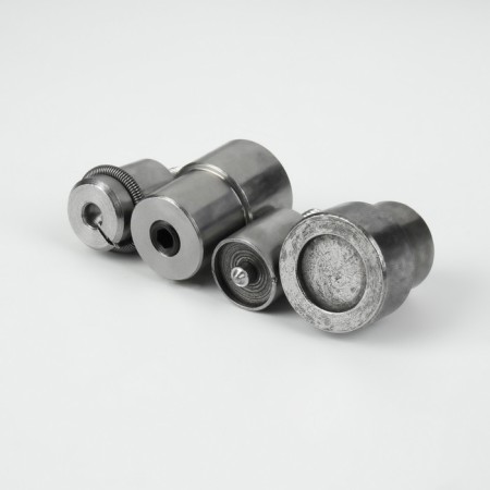 Press nozzle for installing alpha buttons d = 15 mm No. 831-1