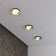 Lumina -Intocular Elektrostandard, Discus, 75x75x41 mm, GU10, Golden, black color