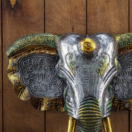 Panel wall "Elephant Head" 33x13x40 cm-1