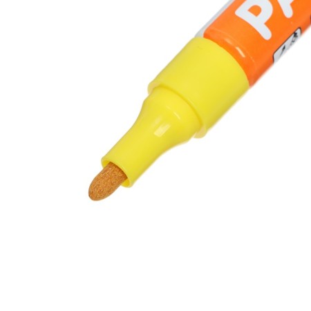 Marker-painting (varnish) Tip of bullet 4 mm, yellow (price per pcs)-3