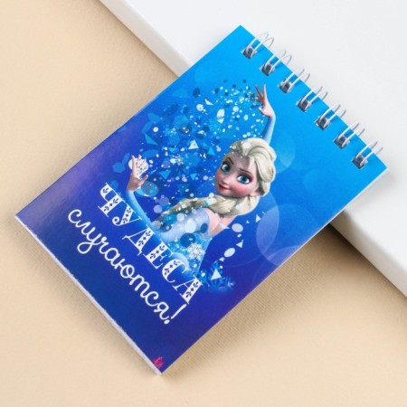 Notepad on the crest "Cold Heart", Disney, 32 sheets, A7-1