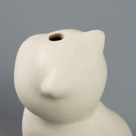 Ceramic whistle for coloring "Kisa"-6