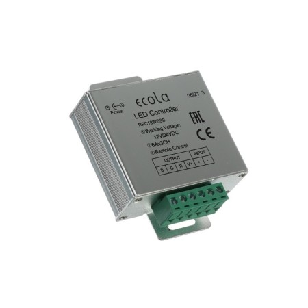 Ecola controller for RGB tape, 12 - 24 V, 18 A, remote control, white-4