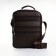 Male bag on lightning, long belt, brown color