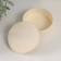 Casket wood under painting Round "thin sheet" 7.5x7.5x3.1 cm