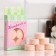 A set of bath bombs 6 pcs "Juicy raspberry" for 25 g