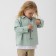 Children's shirt minku: jeans collection, mint color, height 152 cm