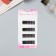 Invisibility for hair "Classic, with teeth" (set of 32 pcs) 6 cm, wave, black