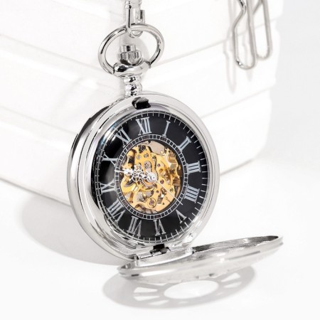 Pocket clock, mechanical "Classic" D Dials 3.7 cm-5