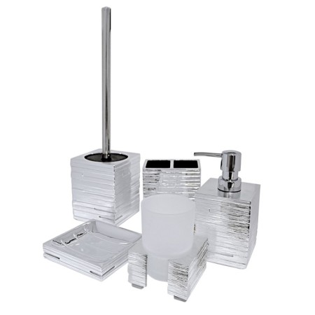 Brick Silver glass, silver-1