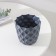 Pot for flowers with a “Wave” pallet, 0.65 l, d = 11.5 cm, color gray color