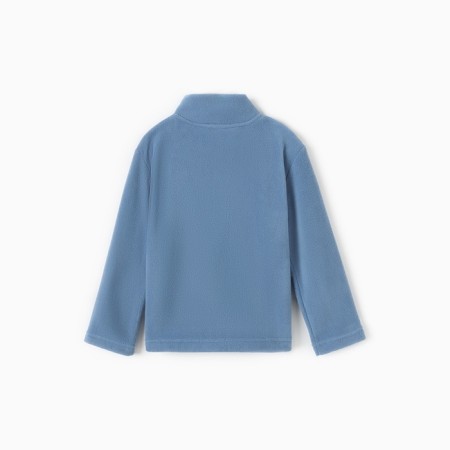 Jumper children's minku color gray-blue, height 146 cm-8