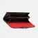 Women's wallet on a magnet, black color