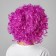 Carnival wig "volumetric", purple color, 120 g