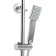 Shower system Accoona A8301, with a tropical shower, stainless steel, color satin