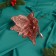 Decor "Winter Flower" Bus Buss, 24x15 cm, pink