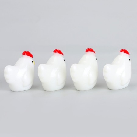 Miniature Puppet "Kurochka", set 4 pcs., Size 1 pc. - 1.1 × 2.1 × 2.5 cm-3