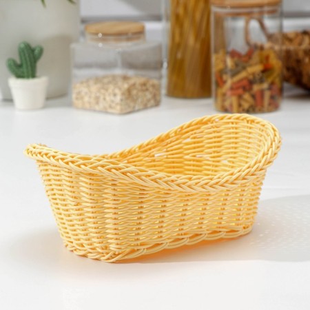 Basket for fruits and bread Vanilla, 26 × 16 × 9.5 cm-1