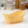 Basket for fruits and bread Vanilla, 26 × 16 × 9.5 cm