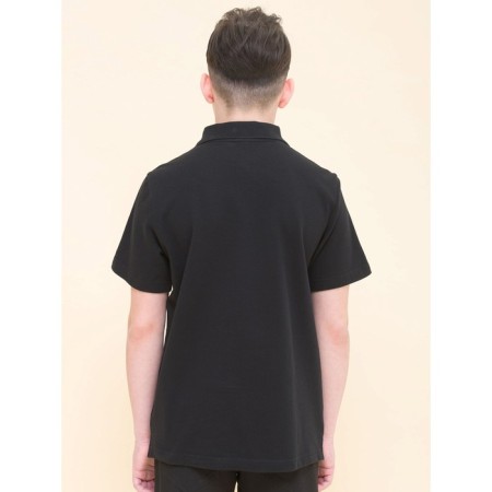 Polo for the boy Pelican, height 140 cm, black color-2