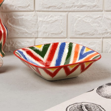 Salennik Rishtan ceramics "Atlas", 19 cm,