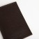 Cover for passport, Textura, brown color