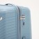 Big suitcase 28 ", lightning department, code castle, 4 wheels, blue color
