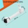Zein aerator, 2 modes, a white flexible hose on a clamp, universal