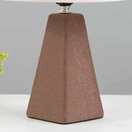 Alberte table lamp E27 40W Chocolate 25x25x36cm Risalux-3