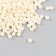 Glass beads 6/0 "cream" metallic 450 g