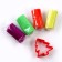 Bank sculpting dough 4 colors in 25 g + molder mold