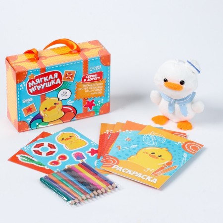 Set with a soft toy "ducklings", 8 items-5