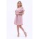 Women's dress, size 46, pink color