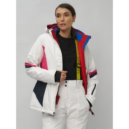 Ski suit female, size 50, white color-5