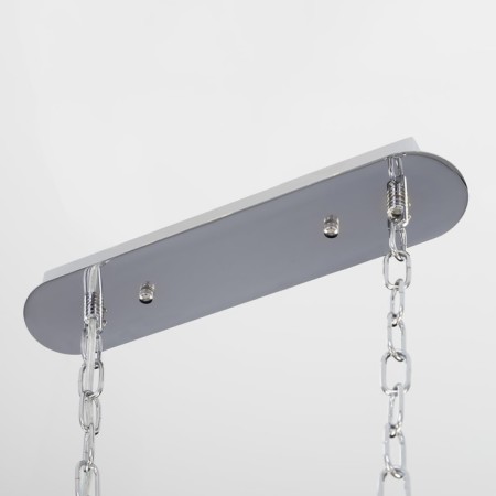Suspended Citilux “Ingvar” CL334301, 81x36x45 cm, 10x60W, E14, gray color-5