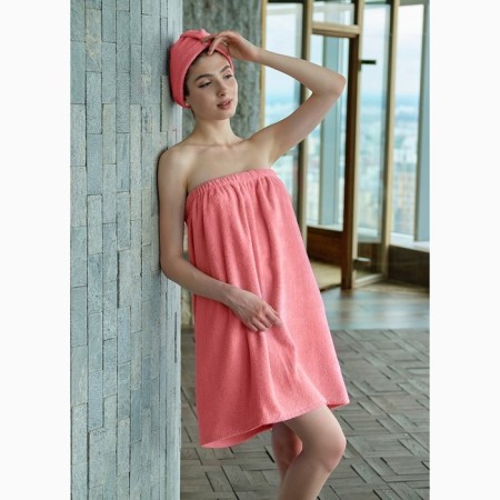 Supply Stew and I: Pareo towel 68*150cm+Chalma, cell pink, 100%HL, 320 g/m-3
