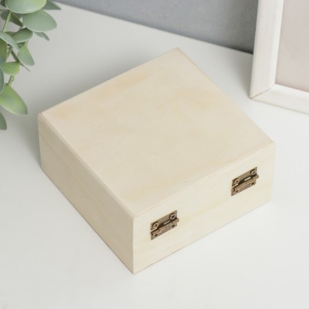 Casket for painting tree "Square" 4.8x10x10 cm-3