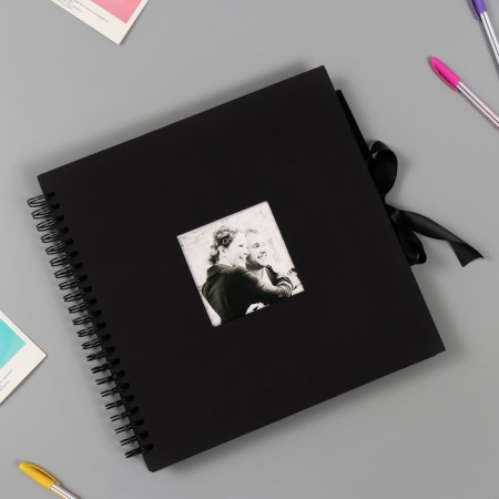 Photo album 30 black sheets "Memories" black 31x32.5x3 cm