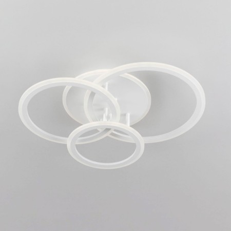 Ceiling Citilux "Trinity" CL238130, 61.5x47.5x13 cm, 3x25W, LED, white color-3