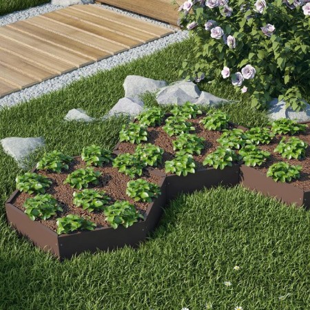 Flower bed, d = 40 cm, brown-2