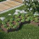 Flower bed, d = 40 cm, brown